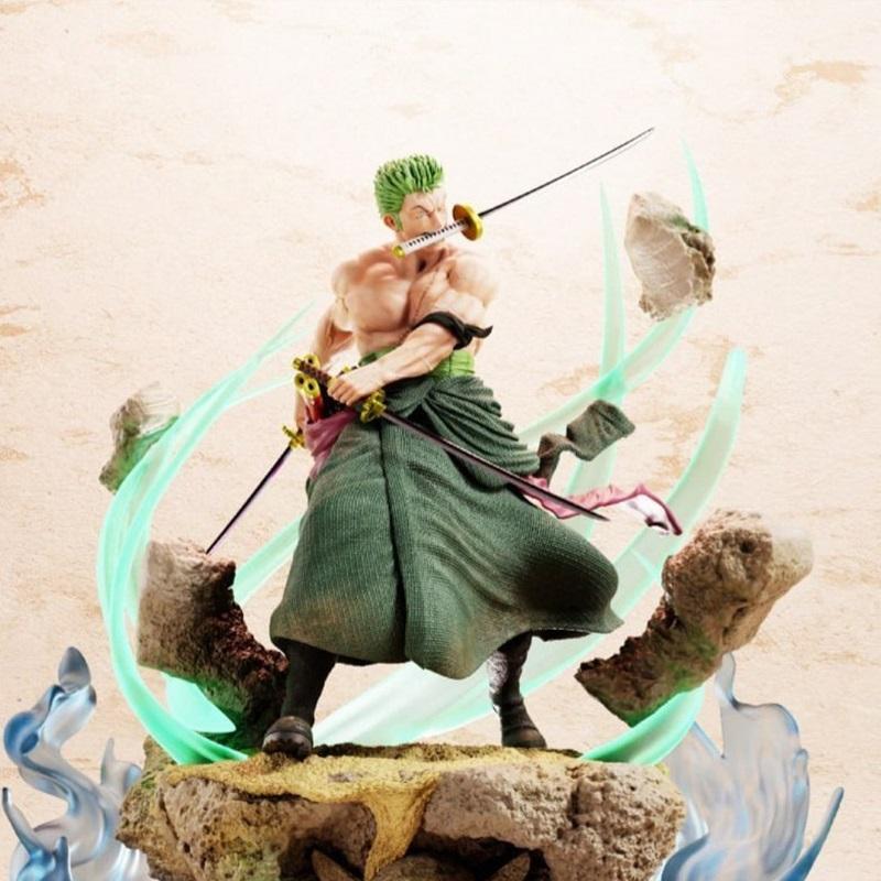 Kiba Studio -《海贼王》罗罗诺亚·索隆 3D打印模型|Kiba Studio – Roronoa Zoro The King of Hell and Bust – 3D Print Model STL