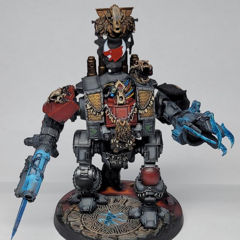 神圣熊族古文战车——3D打印模型|Venerated Bear Clan Runic Dreadnought – 3D Print Model