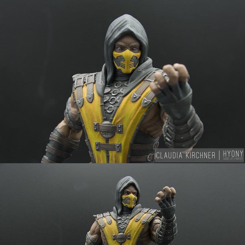 斯科普离子 3D打印模型|Scorpion – Mortal Kombat – 3D Print Model