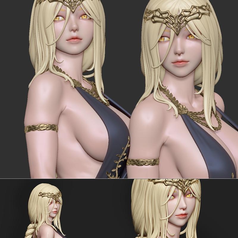 Marika 3D打印模型|Marika – 3D Print Model STL