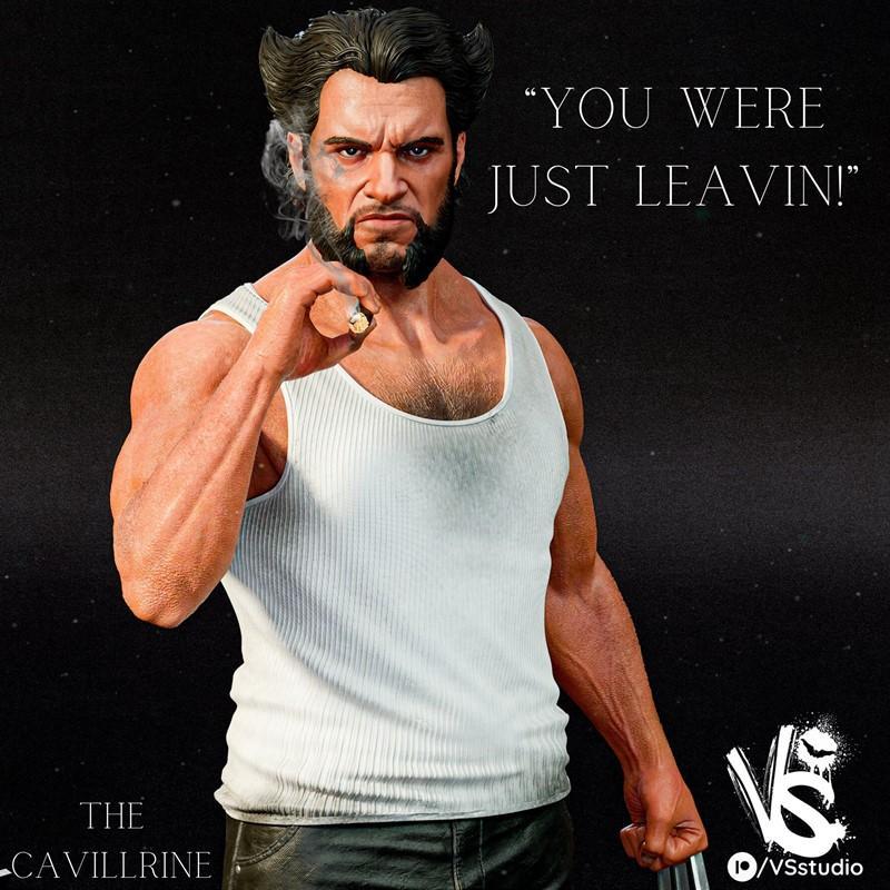 VSstudio - 狮子王 - 霍比特人 3D打印模型|VSstudio – Wolverine- Henry Cavill – 3D Print Model STL