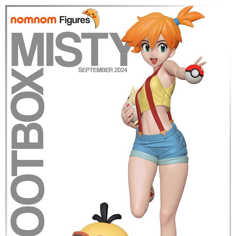 NomNom工作室 misty 3D打印模型|NomNom Figures – Misty – 3D Print Model STL