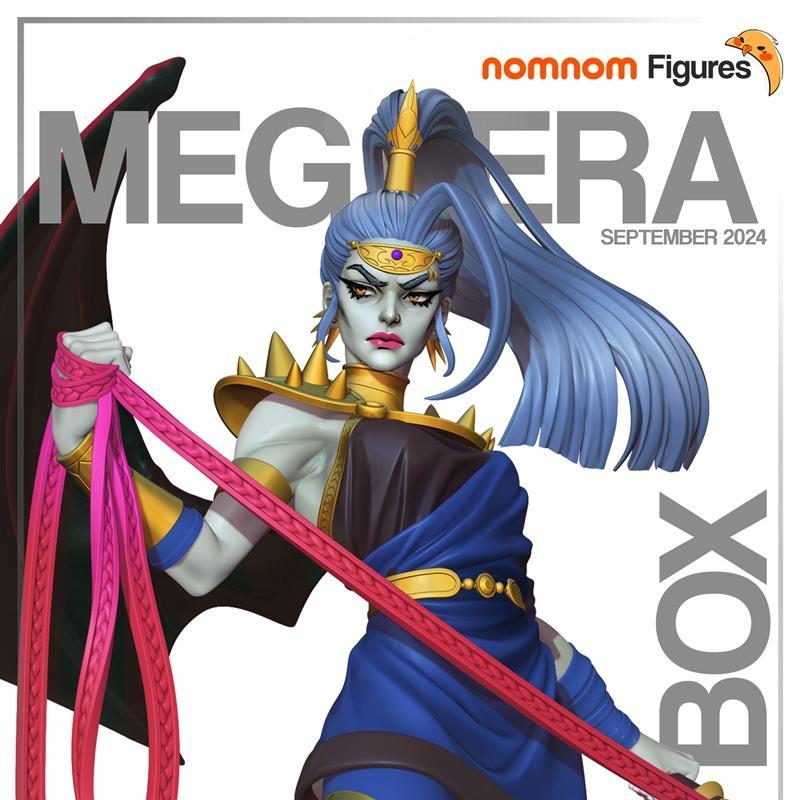 NomNom工作室 Megaera与哈德斯 3D打印模型|NomNom Figures – Megaera – Hades – 3D Print Model STL