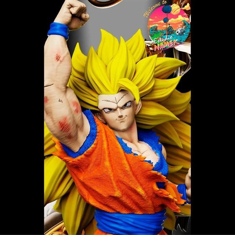 悟空超级赛亚人3龙拳 - 名护工作室 - 3D打印模型|Goku Super Saiyan 3 Dragon Fist – Namek Studio – 3D Print Model STL