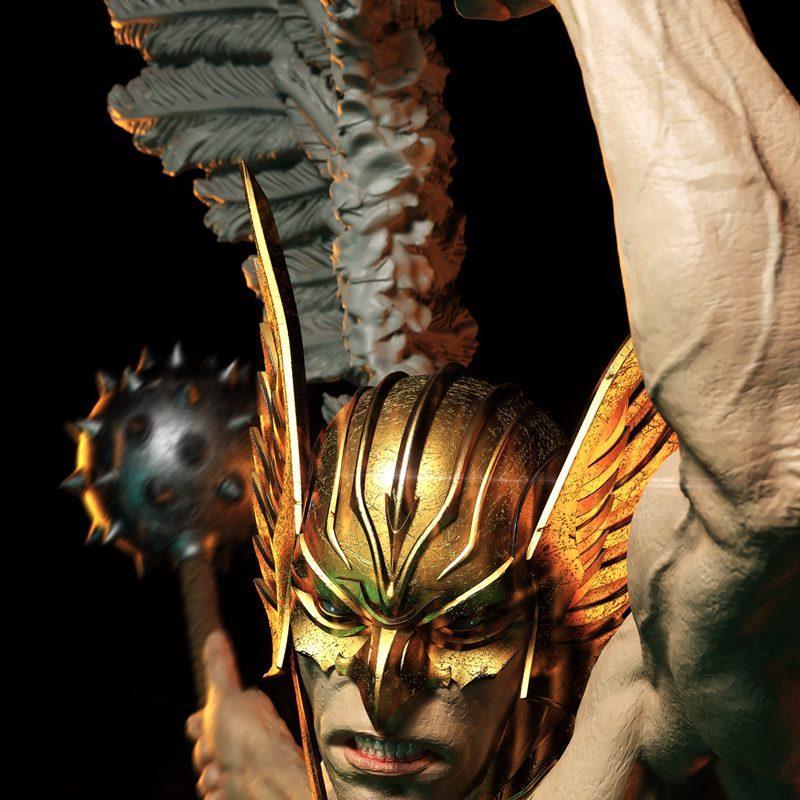 3D打印模型：鹰侠角色造型|3D Mind – Hawkman – 3D Print Model STL