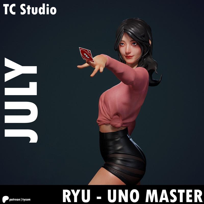 瑞云UNO大师 3D打印模型|TC Random Collectibles – Ryu UNO Master – 3D Print Model STL