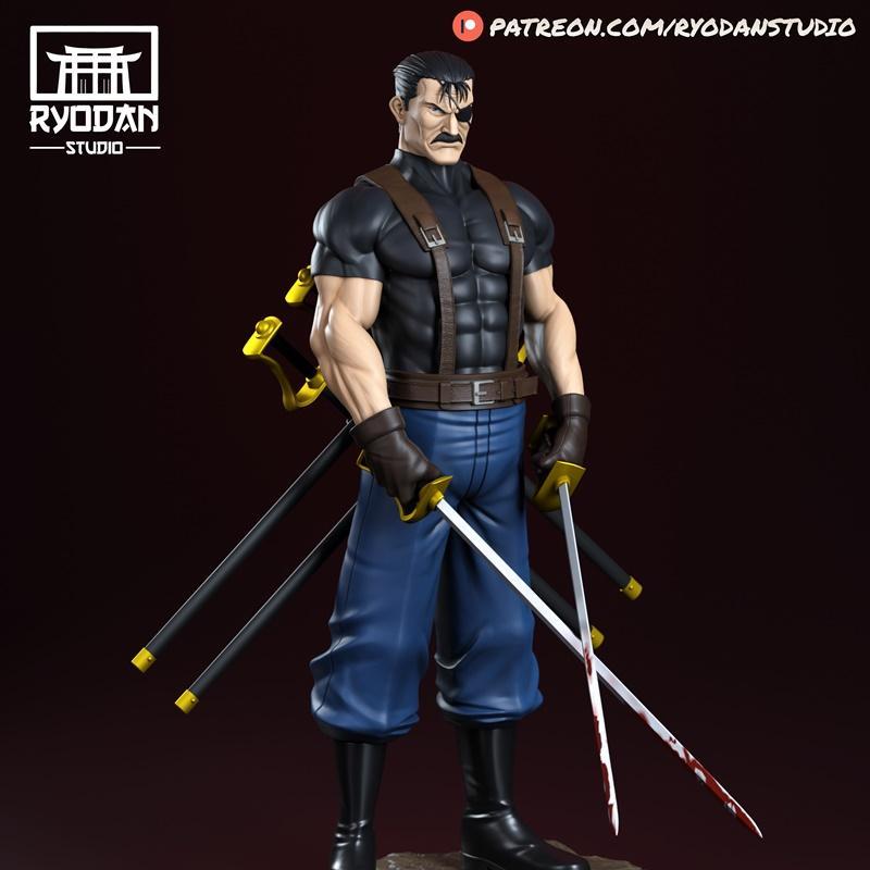 Ryodan Studio – King Bradley – Fullmetal Alchemist – 3D Print Model STL