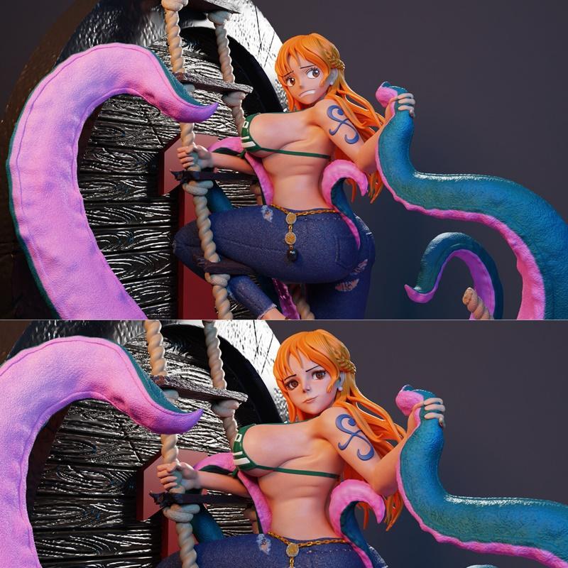 Nami - 一人之下3D打印模型|Nami – One Piece by Carlos Silva – 3D Print Model STL