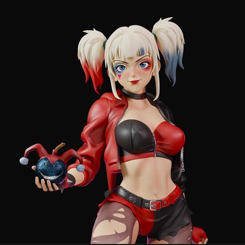 GM3D – Harley Quinn – 3D Print Model STL