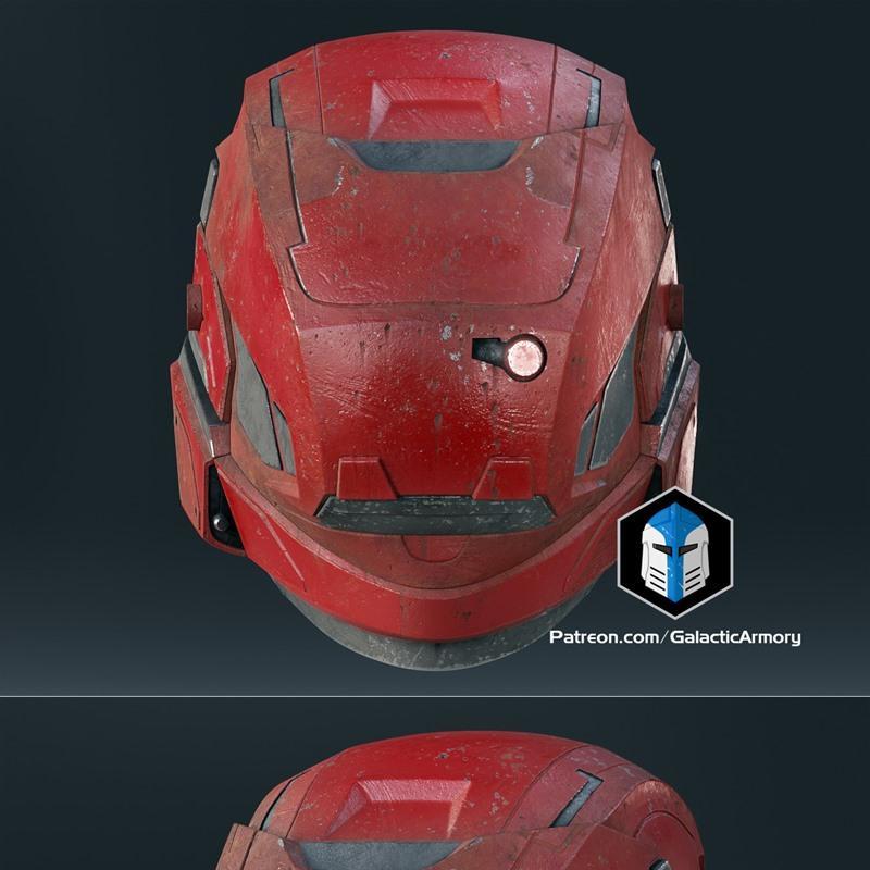 Gungnir头盔V3 3D打印模型|Gungnir Helmet V3 – Galactic Armory – 3D Print Model STL