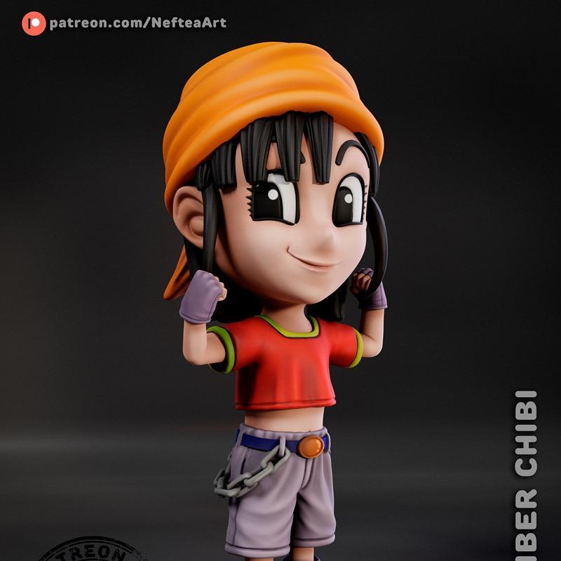Neftea 3D打印模型：Pan Chibi角色造型|Neftea – Pan Chibi – 3D Print Model STL
