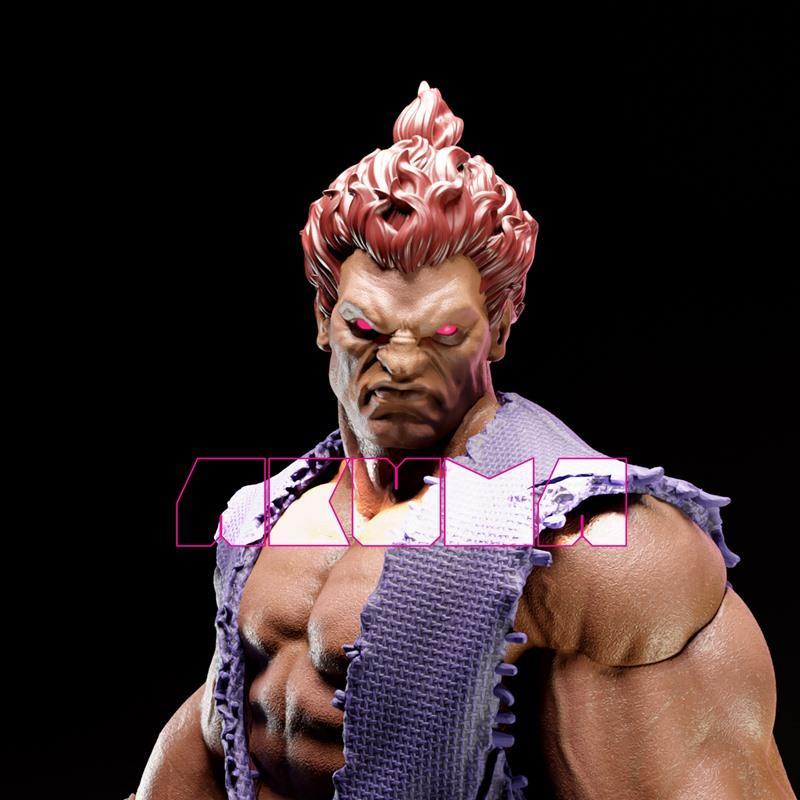 Panarello 3D打印模型：Akuma角色雕塑设计|Panarello – Akuma – 3D Print Model STL