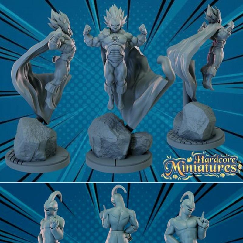 漫威危机协议 3D打印迷你模型|Hardcore Miniatures – Marvel Crisis Protocol – 3D Print Model STL