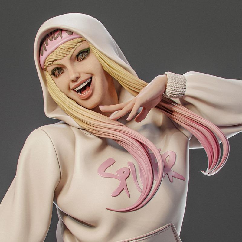 Abe3D - 蜘蛛侠 - 乔治·斯泰西 3D打印模型|Abe3D – Gwen Stacy – 3D Print Model STL