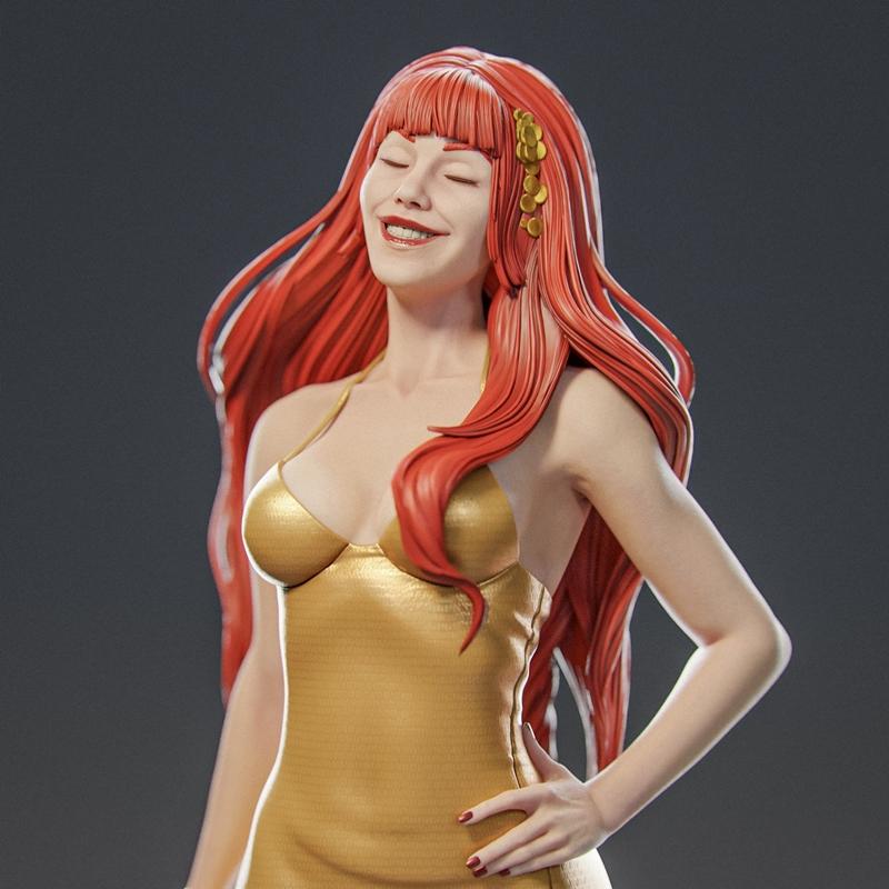 Abe3D - 玛丽珍 - 3D打印模型|Abe3D – Mary Jane – 3D Print Model STL
