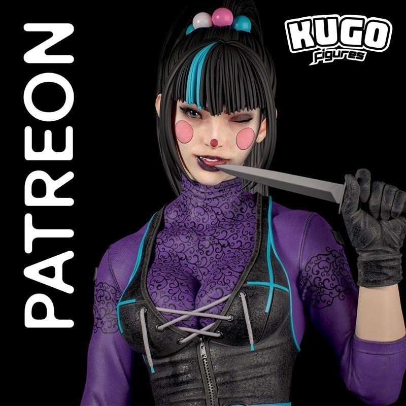 Kugo Figures – Punchline – 3D Print Model STL