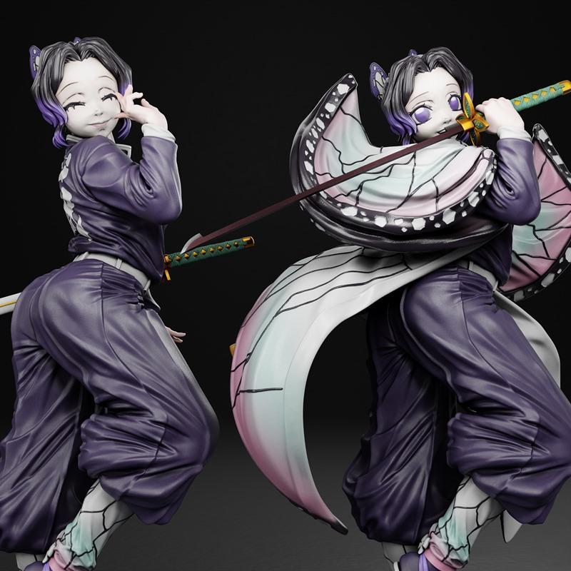 GR8 - 《咒术回战》- 神无毗桥（Shinobu Kocho）3D打印模型|GR8 – Shinobu Kocho – 3D Print Model STL