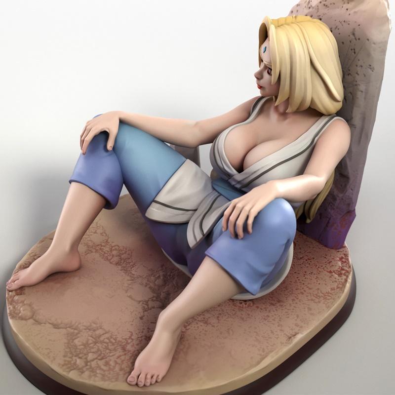 Torrida Minis - 女神志津香 - 3D打印模型|Torrida Minis – Tsunade – 3D Print Model STL