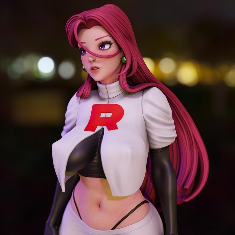 Momoji - Jessie 3D打印模型|Momoji – Jessie – 3D Print Model STL