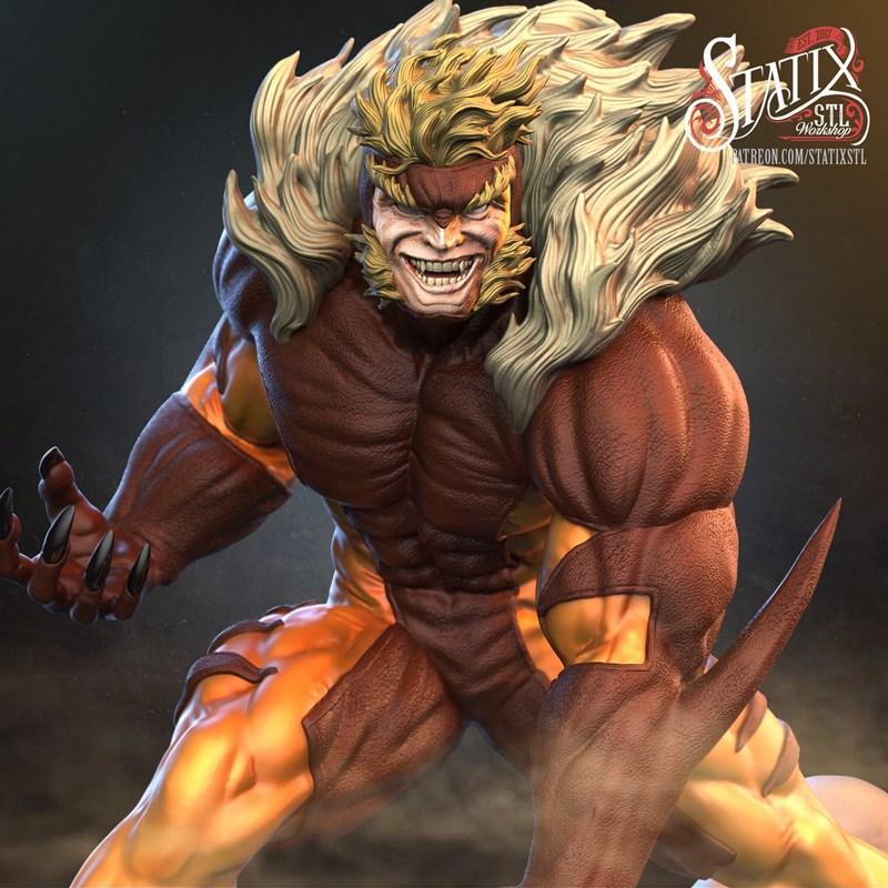 Statix - Sabretooth - 3D打印模型|Statix – Sabretooth – 3D Print Model STL