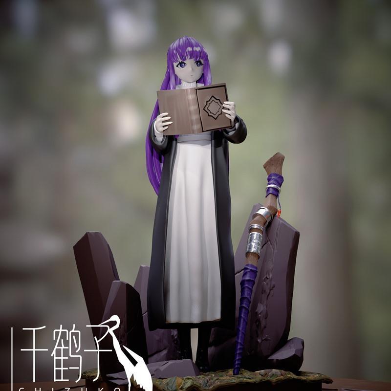 Fern - 动漫游戏角色3D打印模型|Fern – 3D Print Model STL