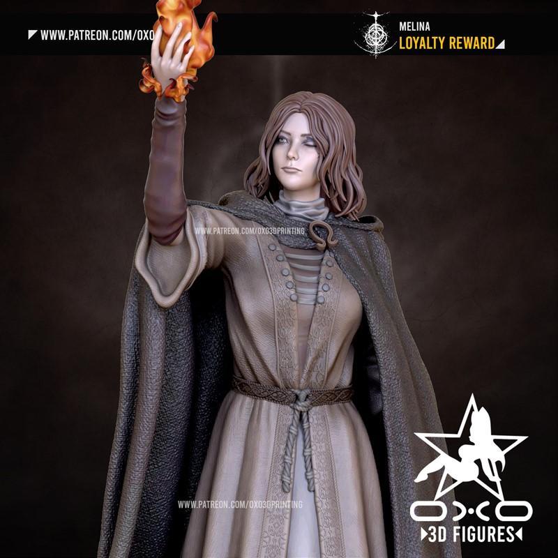 OXO3D - 梅莉娜 - 3D打印模型|OXO3D – Melina – 3D Print Model STL