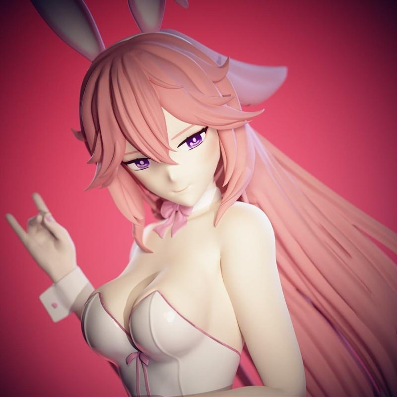 Eggmastudios – Yae Miko 3D print – 3D Print Model STL