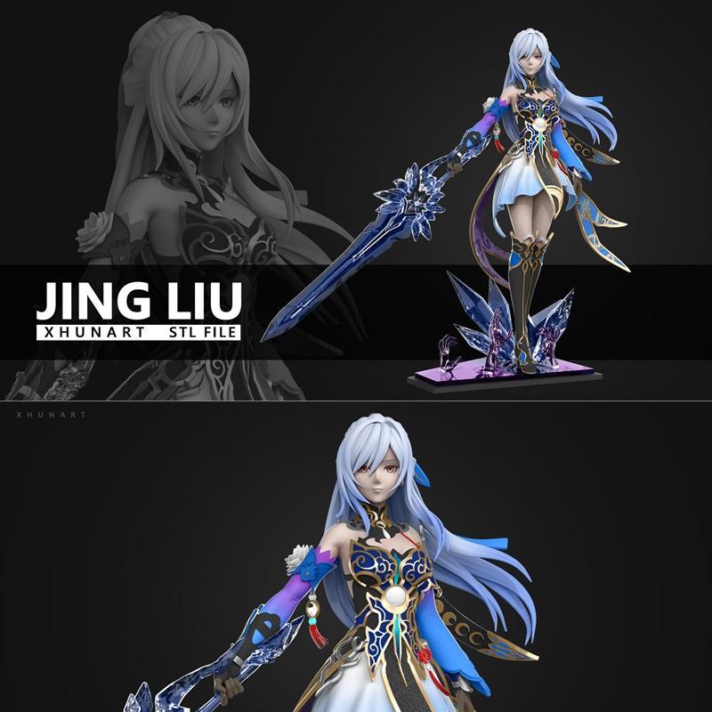 Jing Liu 3D打印模型作品集|Xhunart – Jing Liu – 3D Print Model STL