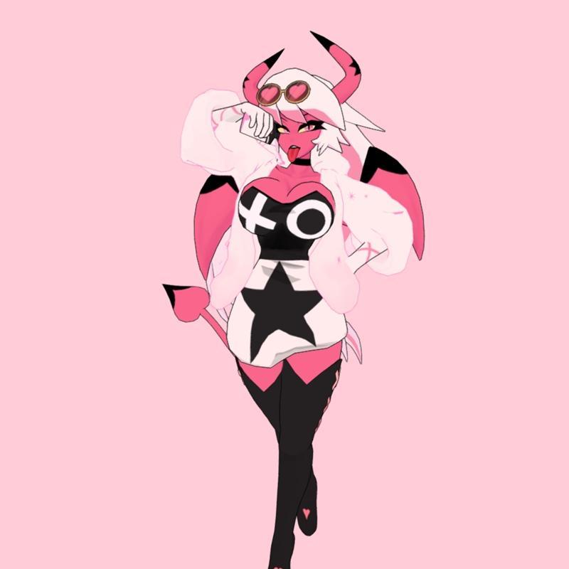 Verosika《地狱之王》3D打印模型|Verosika Mayday – Helluva Boss – 3D Print Model STL