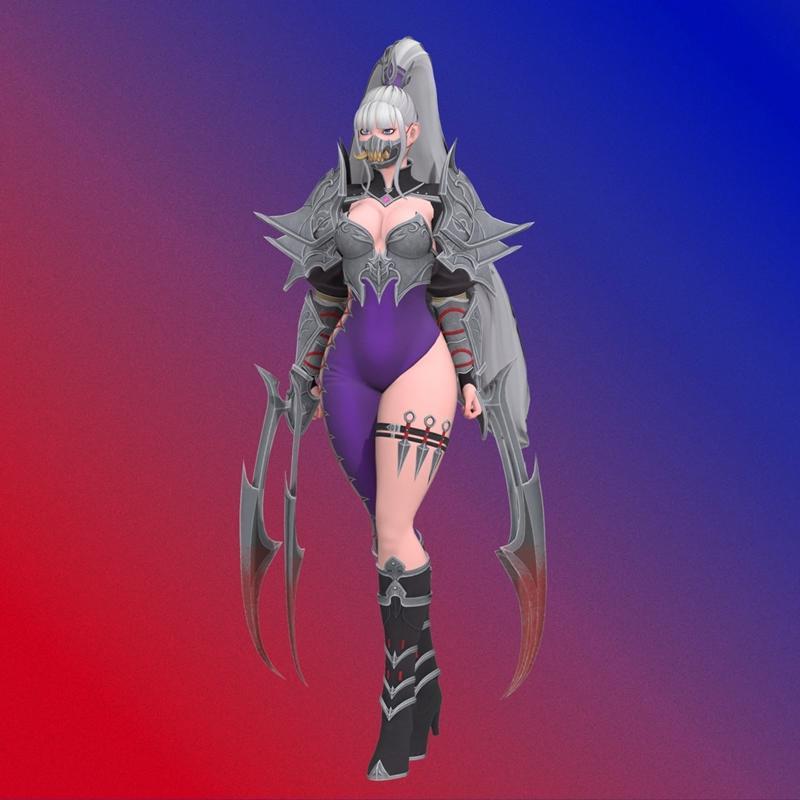 刺客 - 3D打印模型|Assassin – 3D Print Model STL