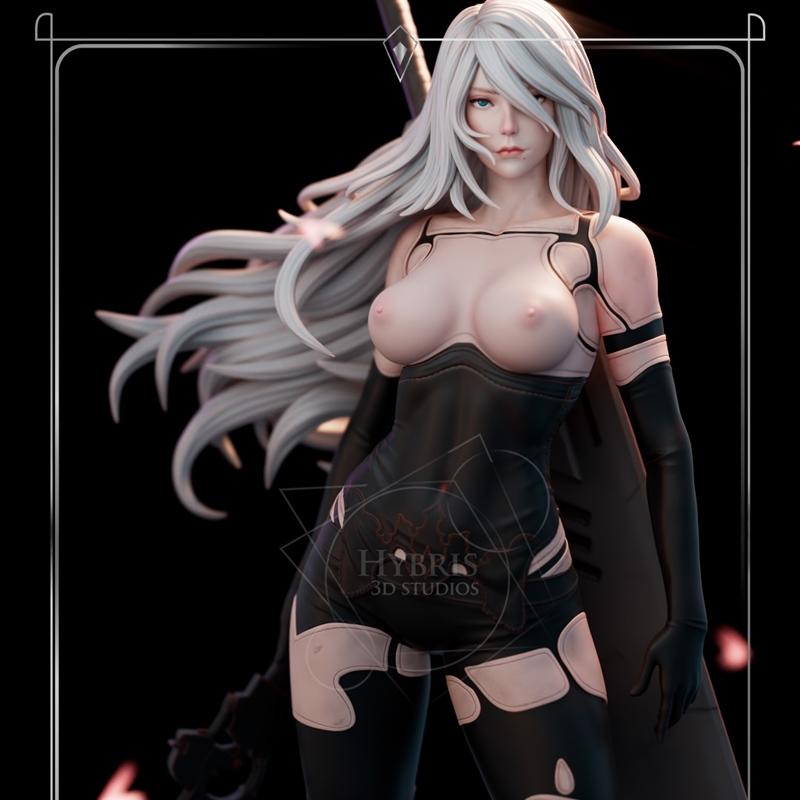 Hybris Studios旗下作品《NieR》角色3D打印模型|Hybris Studios – A2 – NieR – 3D Print Model STL