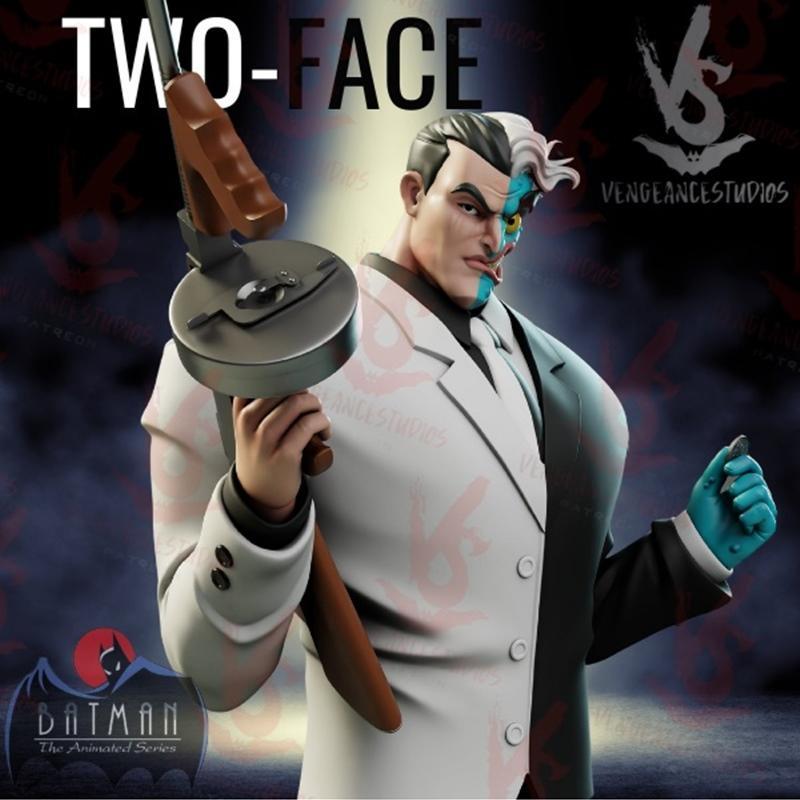 Vengeancestudios旗下作品《TAS 两面人》3D打印模型|Vengeancestudios – TAS Two-face – 3D Print Model STL
