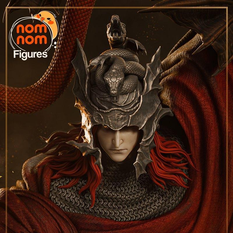 Messmer the Impaler 3D打印模型——《艾尔登法环》角色雕塑|Nomnom Figures – Messmer the Impaler – Elden Ring – 3D Print Model STL
