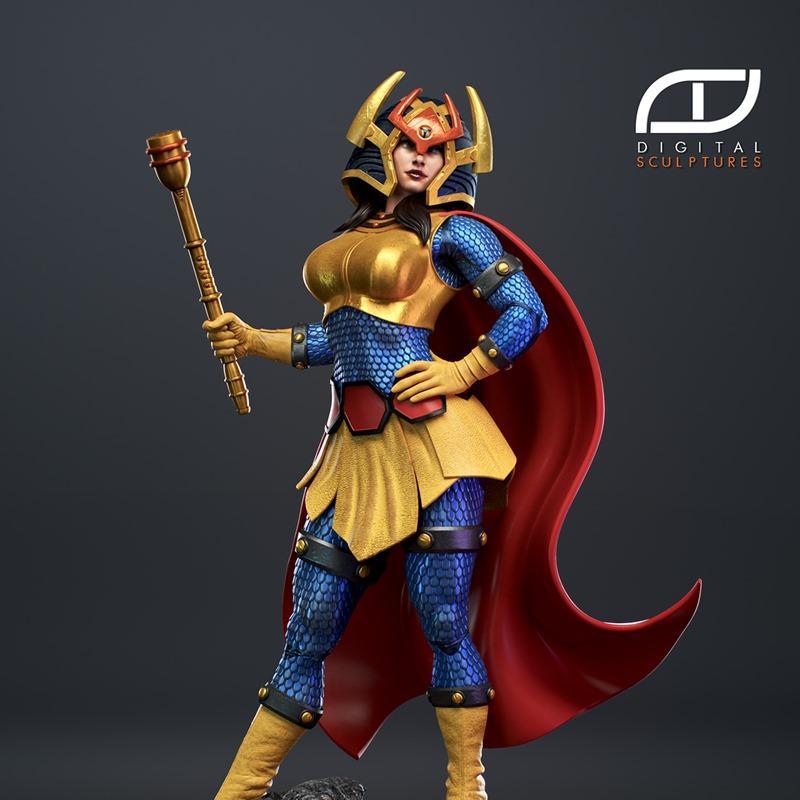 ATV数字雕塑 大巴达 3D打印模型|ATV Digital Sculptures – BigBarda – 3D Print Model STL
