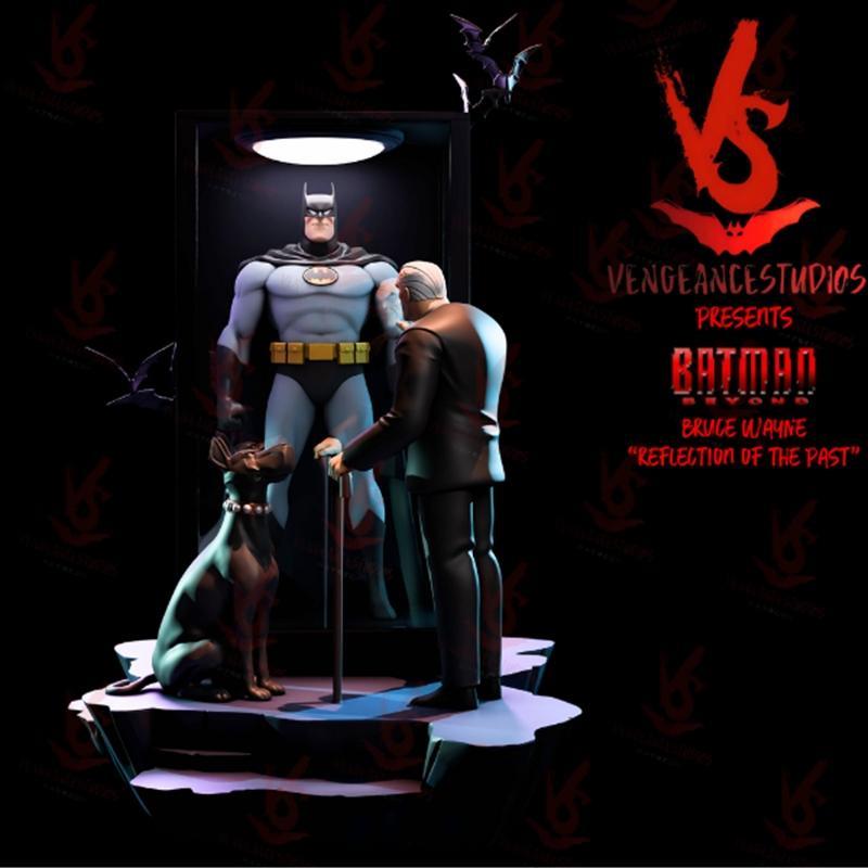 Vengeancestudios – 电影版蝙蝠侠 3D打印模型|Vengeancestudios – Batman Byond Old Bruce Reflections – 3D Print Model STL