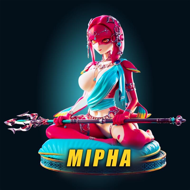 Rhu工作室 Mipha 3D打印模型|Officer Rhu – Mipha – 3D Print Model STL