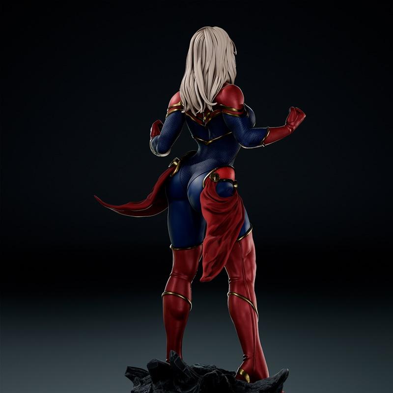 Shadaloo Studios - 蜘蛛侠 - 3D打印模型|Shadaloo Studios – Captain Marvel – 3D Print Model STL