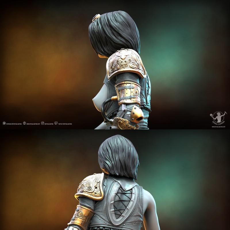 Ritual Casting - Felicia v2 3D打印模型|Ritual Casting – Felicia v2 – 3D Print Model STL