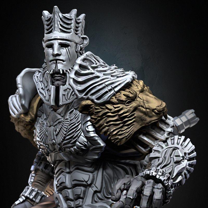 Dragun Studios旗下3D打印模型：冠军咕熊|Dragun Studios – Champion Gumbear – 3D Print Model STL