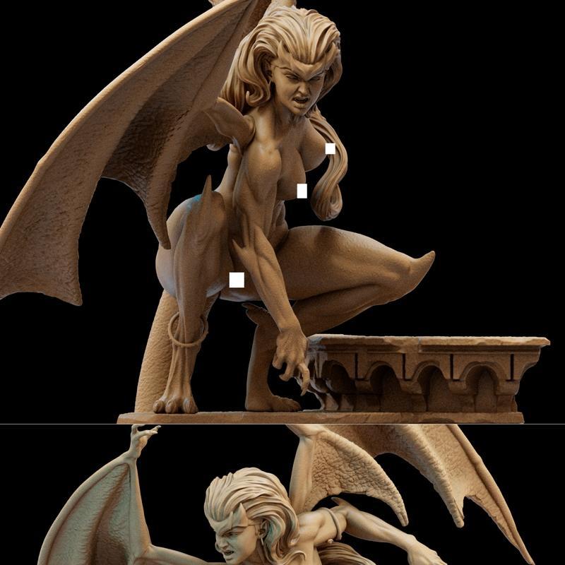 Ca 3D工作室 - 奥利安NSFW版 - 3D打印模型|Ca 3d Studios – Demona NSFW Version – 3D Print Model STL