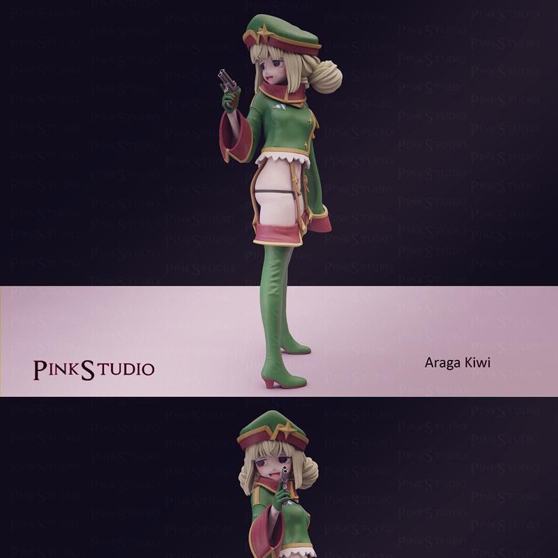 Pink Studio - 阿拉加奇鲁 - 3D打印模型|Pink Studio – Araga Kiwi – 3D Print Model STL
