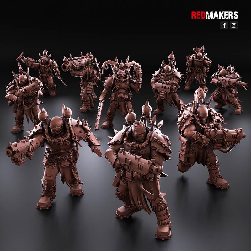 杀戮小队——叛逆侦察兵 3D打印模型|Kill Squad – Renegade Scouts – 3D Print Model