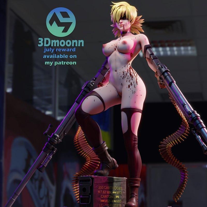 3Dmoonn – Seras Victoria – 3D Print Model STL