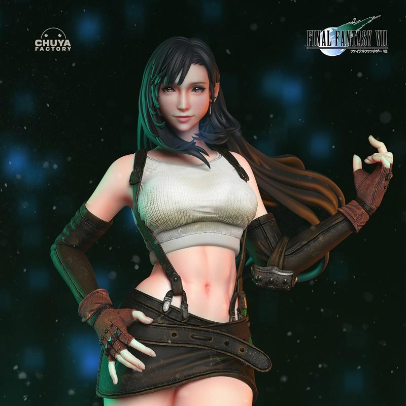 楚亚工坊 - 塔菲 - 3D打印模型|Chuya Factory – Tifa – 3D Print Model STL