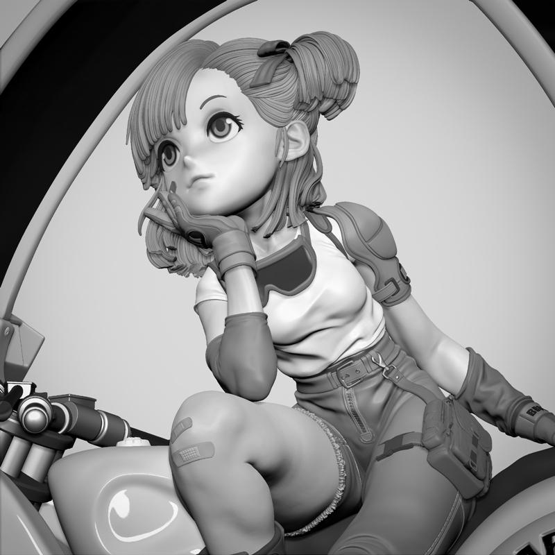 Ca 3d Studios - 布鲁玛 - 3D打印模型|Ca 3d Studios – Bulma – 3D Print Model STL