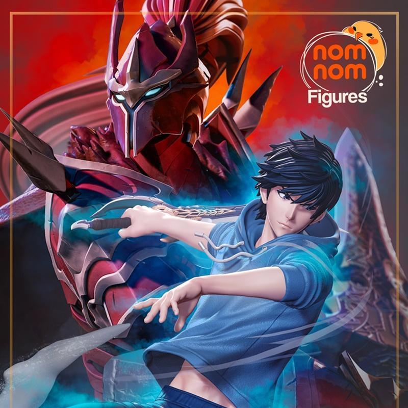 Nomnom工作室 3D打印模型 韩国角色 Sung Jin Woo|Nomnom Figures – Sung Jin Woo – 3D Print Model STL