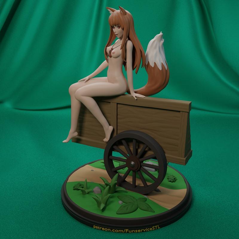 Holo - 3D打印模型：动漫角色立体造型|Holo – 3D Print Model STL