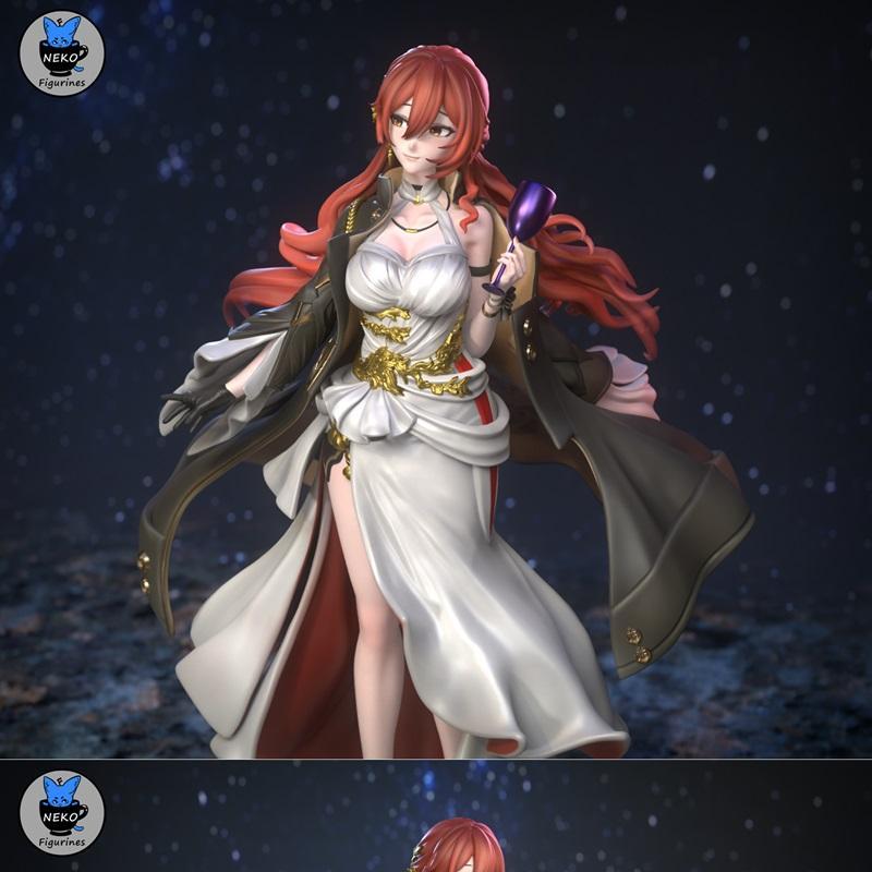 妮可玩偶——姬子——3D打印模型|Neko Figurines – Himeko – 3D Print Model STL