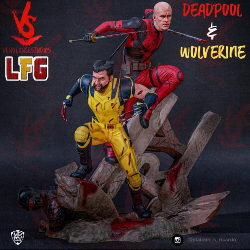 复仇者工作室 - 复仇者联盟 - 复仇者联盟3D打印模型|Vengeancestudios – Deadpool & Wolverine – 3D Print Model STL