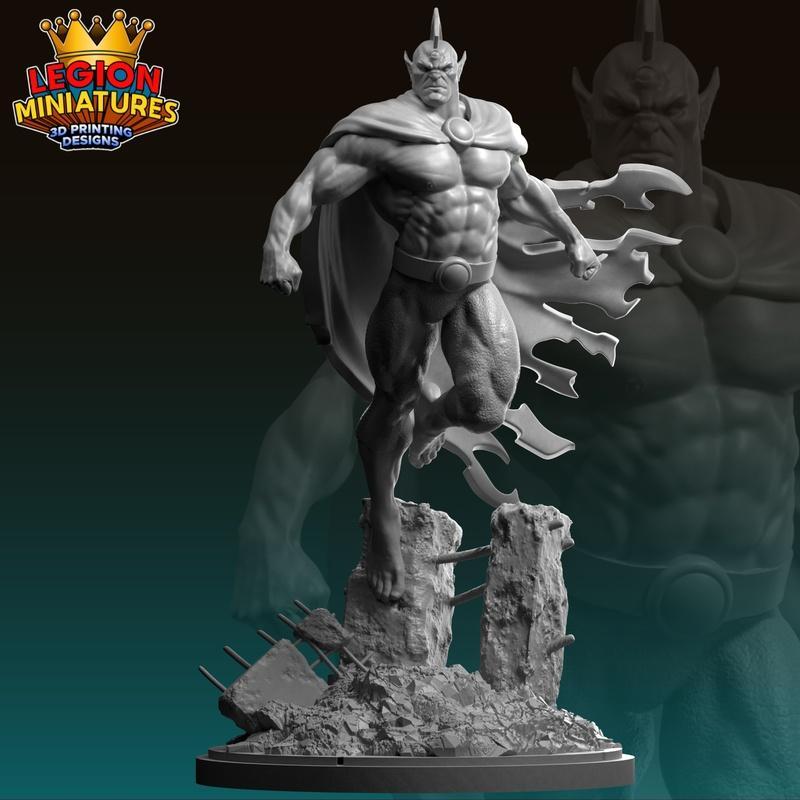 DC宇宙2024六月新品——Legion迷你模型3D打印STL文件|Legion Miniatures – DC June 2024 – 3D Print Model STL